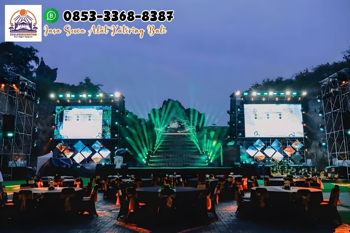 jasa sewa alat katering bali